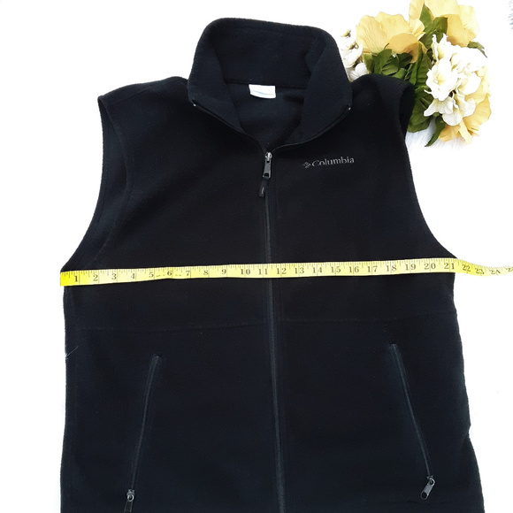 Columbia Fleece Full Zip Vest Sz. Medium - Picture 3 of 5